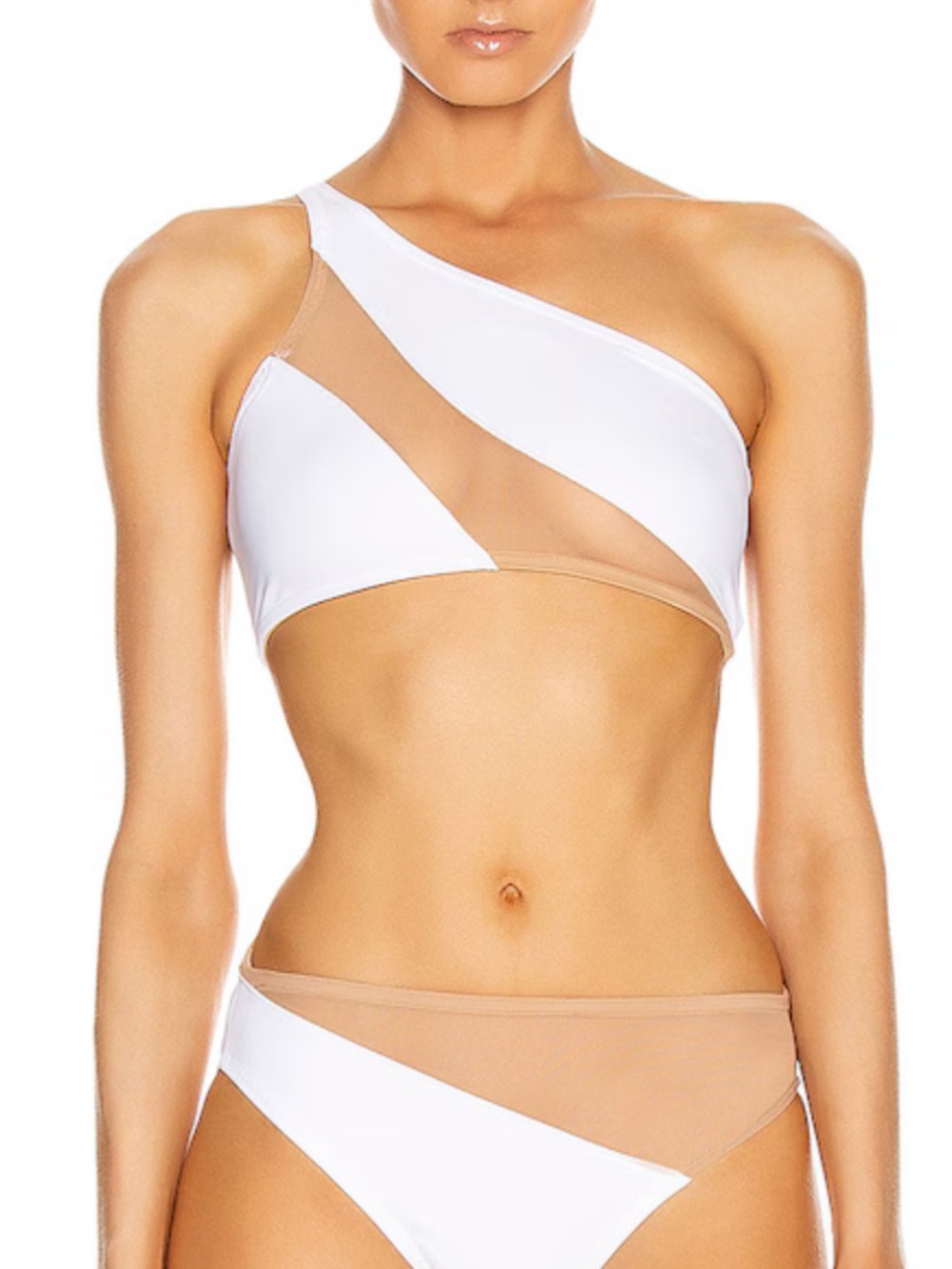 NORMA KAMALI Snake Mesh Bra Swimsuit Top Size XS BNWT